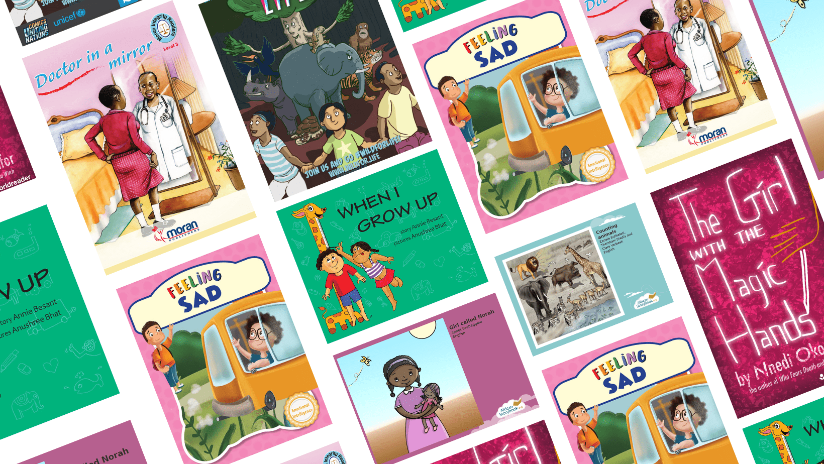 International Day of the Girl Child Book Covers